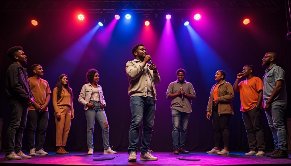 explorez les humoristes français noirs incontournables qui brillent par leur talent et leurs sketches originaux sur la scène comique.