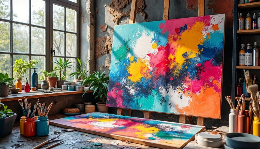 explorez l'art abstrait coloré et ses techniques vibrantes pour éveiller votre créativité et découvrir des œuvres pleines de vie et d'émotions.