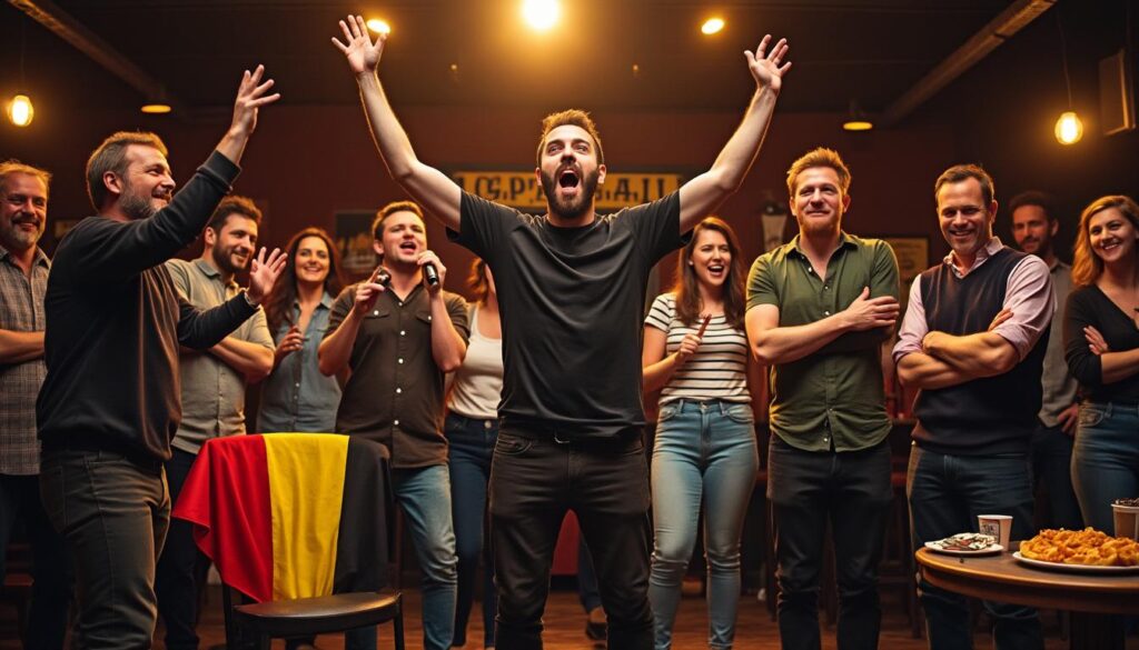 explorez l'univers de l'humour belge en découvrant les humoristes les plus drôles qui font rire le pays et au-delà.