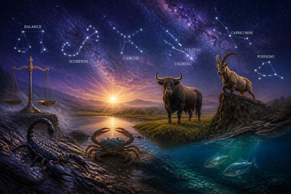 découvrez l'horoscope de mars 2025 pour balance, scorpion, cancer, taureau, capricorne et poisson : prévisions astrologiques détaillées pour votre signe.