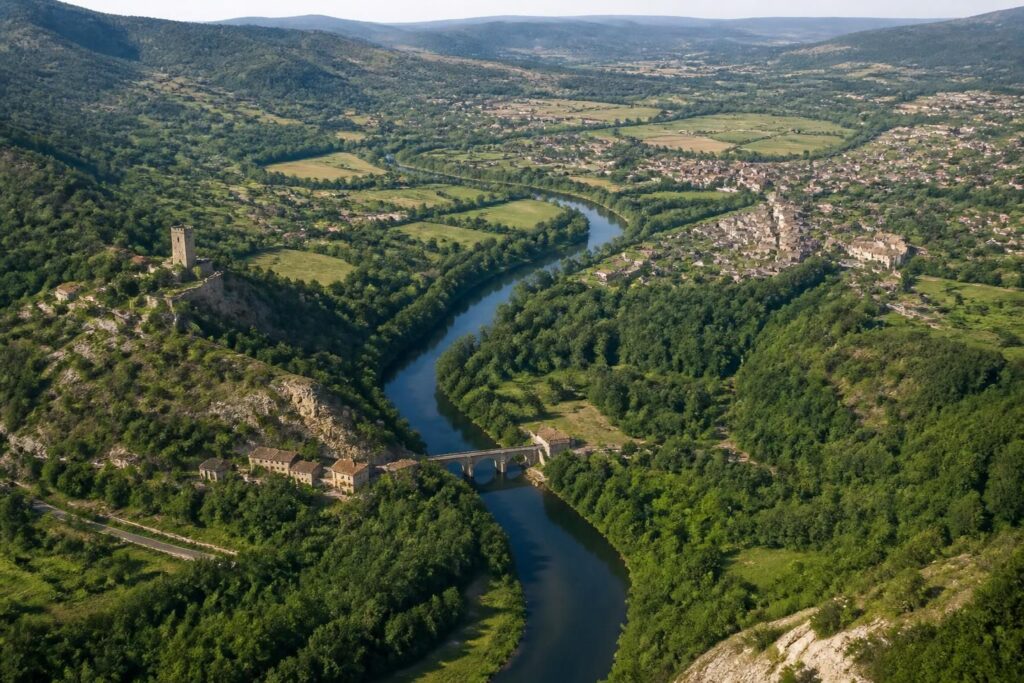 découvrez la rivière alès et ses environs à travers une carte détaillée. explorez la nature préservée et le riche patrimoine local pour une expérience unique.