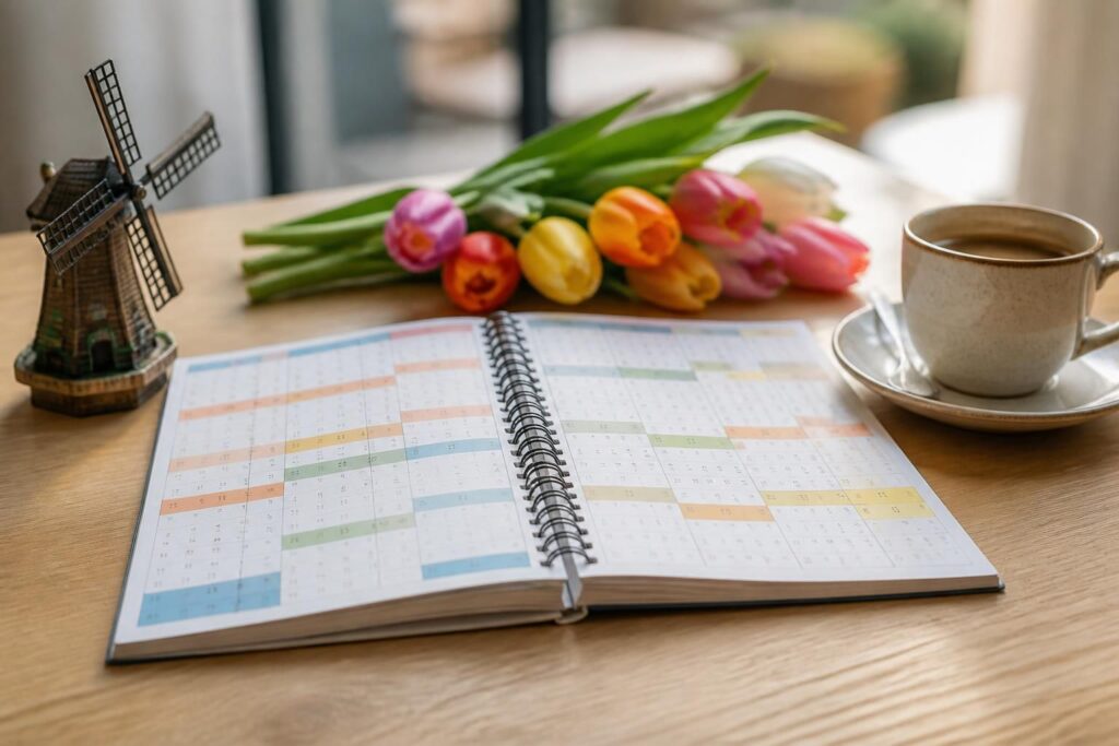 consultez le calendrier officiel détaillé des vacances scolaires aux pays-bas pour planifier vos congés et activités familiales en toute sérénité.
