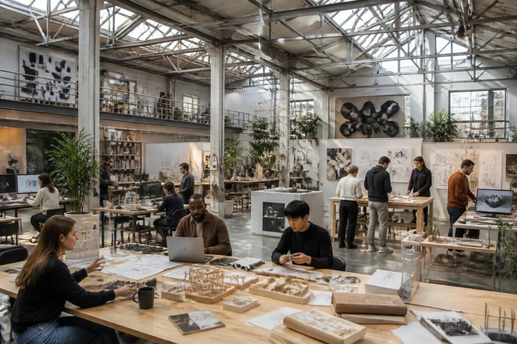 découvrez l'usine à design, un espace dédié aux créations innovantes et aux tendances du design contemporain, où créativité et technologie se rencontrent.