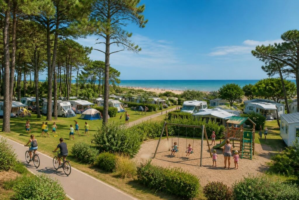 découvrez le camping les brunelles à longeville sur mer : avis des visiteurs, tarifs attractifs et nombreuses activités pour un séjour inoubliable en vendée.