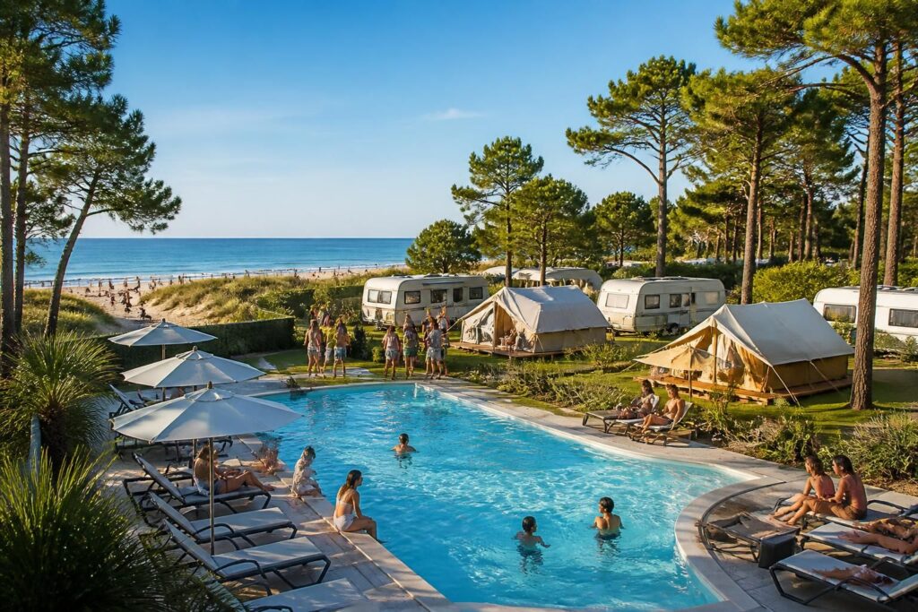 découvrez les meilleurs campings près de bordeaux avec piscine, en bord de mer, et profitez de nos bons plans pour un séjour inoubliable en famille ou entre amis.