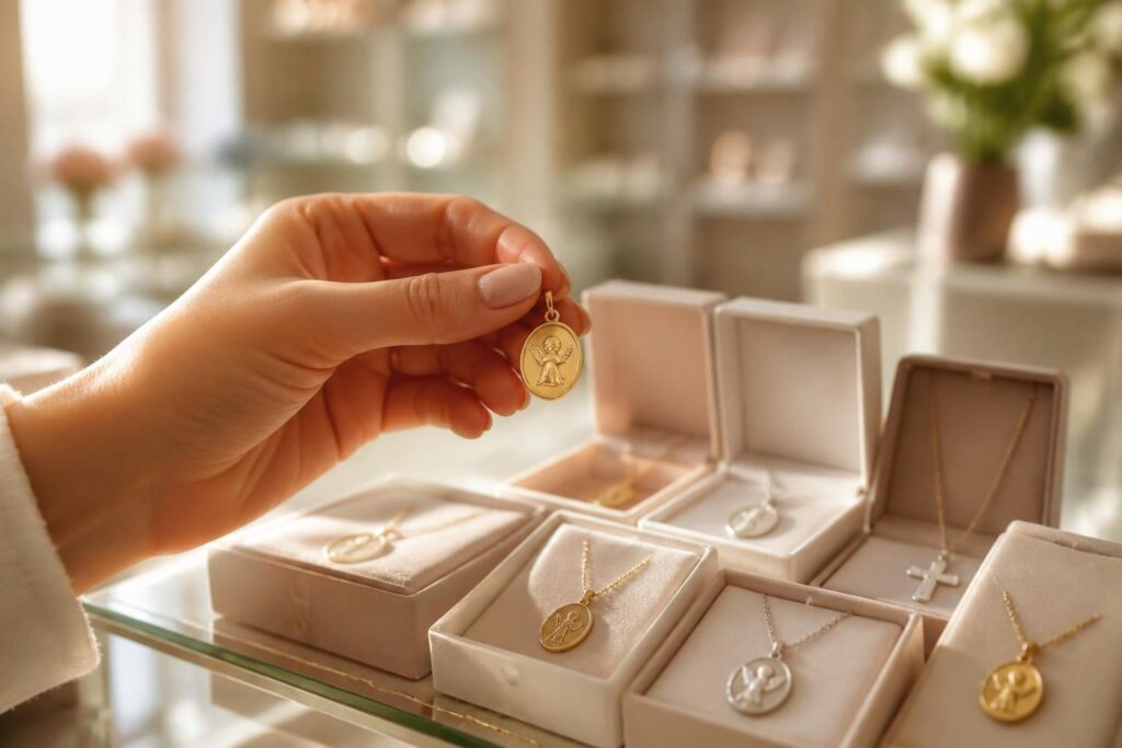 découvrez nos conseils pour choisir la médaille de baptême idéale et trouvez les meilleurs endroits où l’acheter pour un cadeau inoubliable.