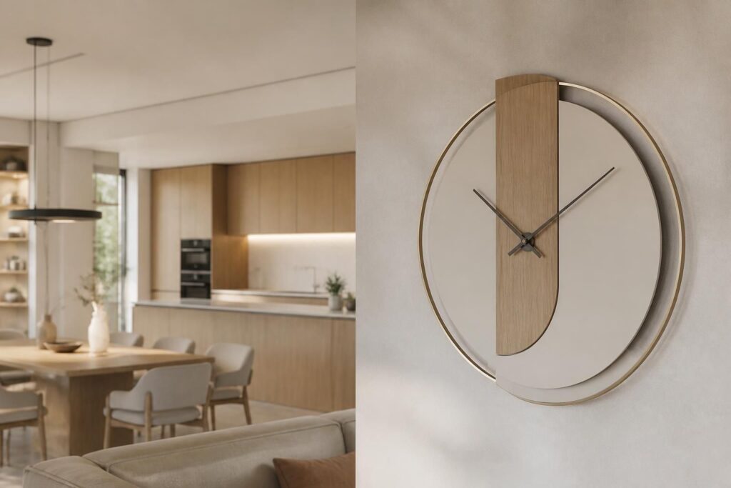 découvrez notre sélection d'horloges murales design, parfaites pour apporter une touche moderne à votre cuisine et salon. modèles élégants et contemporains adaptés à tous les styles d'intérieur.
