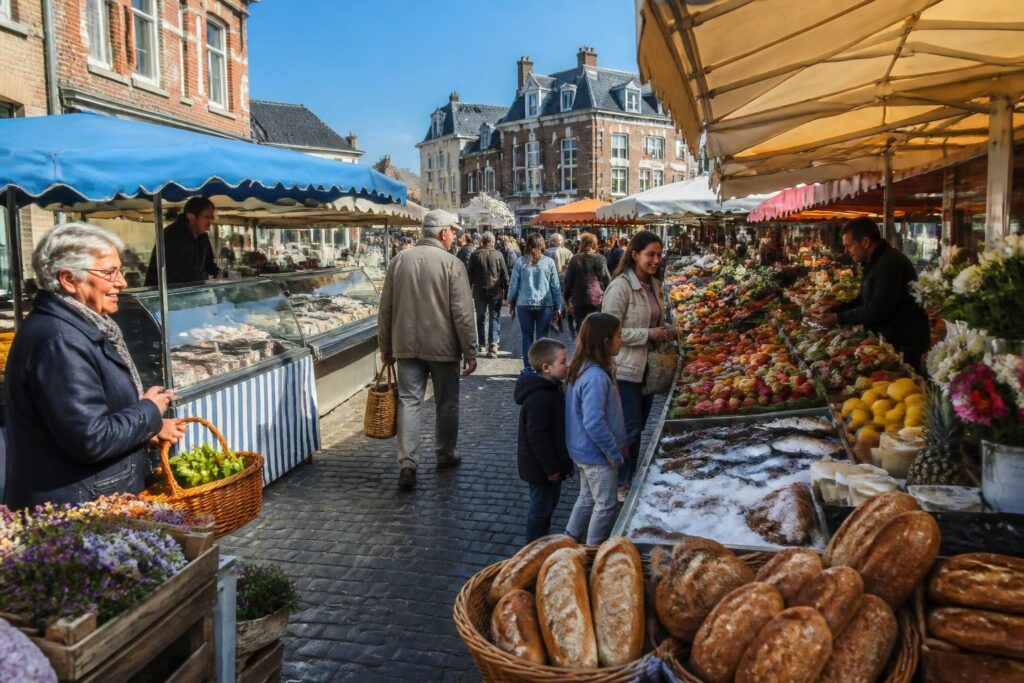 découvrez le marché de berck ville à travers des photos authentiques, des avis de visiteurs et une immersion dans l'ambiance locale chaleureuse.