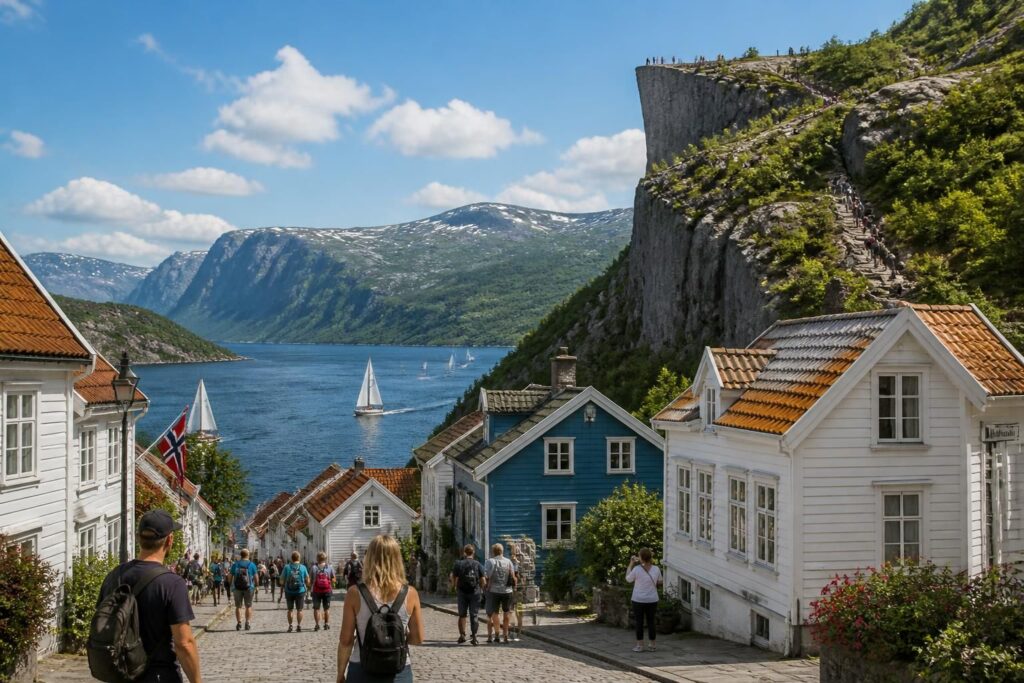 découvrez la météo, les attractions touristiques et les lieux incontournables à visiter à stavanger, en norvège. planifiez votre voyage pour profiter pleinement de cette ville magnifique et de ses environs.