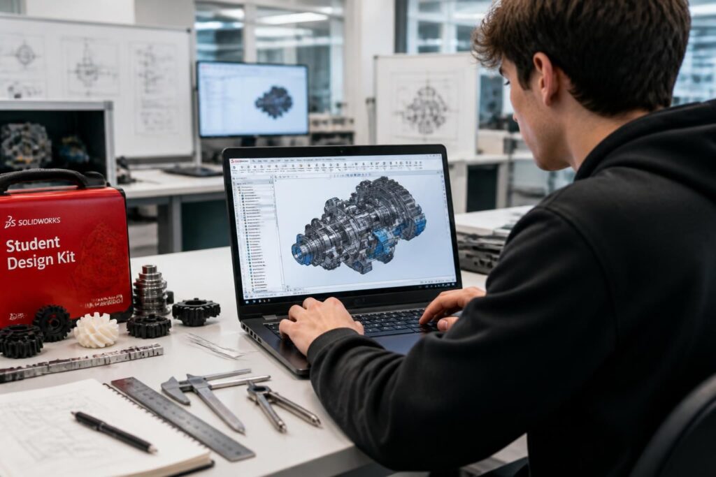 découvrez le student design kit solidworks : une présentation complète des outils et utilités du sdk pour optimiser vos projets de conception.
